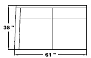 Left Arm Loveseat