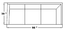 Left Arm Corner Sofa