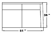 Right Arm Loveseat