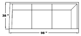 Left Arm Corner Sofa