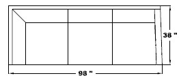 Right Arm Corner Sofa