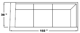Left Arm Corner Sofa