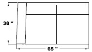 Left Arm Loveseat