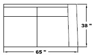 Right Arm Loveseat