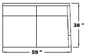 Right Arm Loveseat