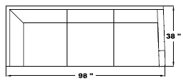 Right Arm Corner Sofa