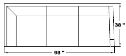 Right Arm Corner Sofa