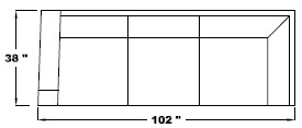 Left Arm Corner Sofa