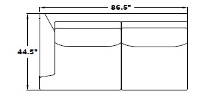 LEFT ARM SOFA