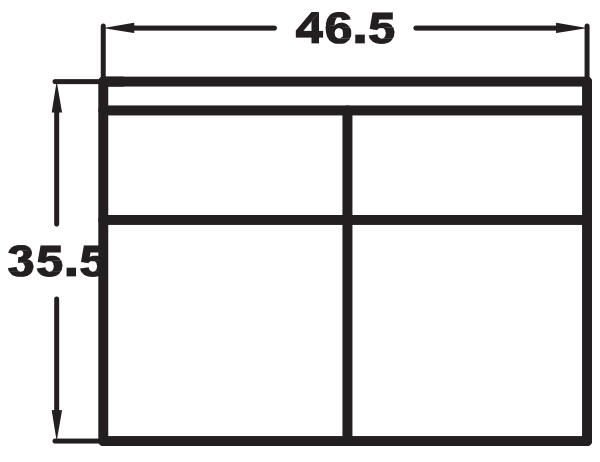 ARMLESS CONNECTING LOVESEAT