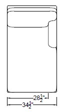 RIGHT ARM CONNECTING CHAISE