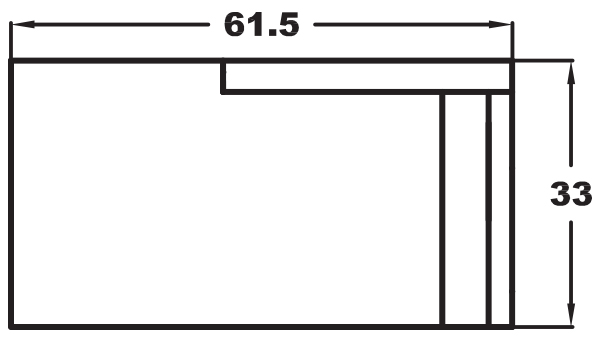 LEFT ARM CONNECTING CHAISE