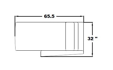 RIGHT ARM CONNECTING CHAISE