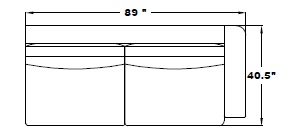 RIGHT ARM SOFA