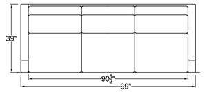 Extra Extended Sofa