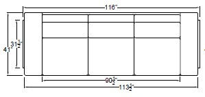 Extra Extended Sofa