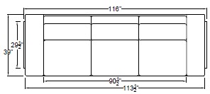 Extra Extended Sofa