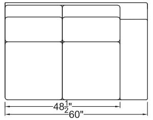 Right Arm Loveseat