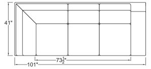 Right Arm Corner Sofa