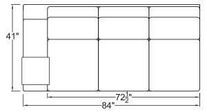 Left Arm Sofa