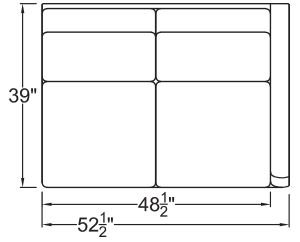 Right Arm Loveseat