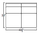 Armless Loveseat