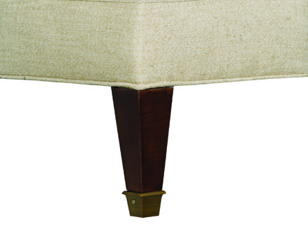Leg with Antique Brass Ferrule